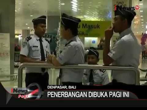 Bandara Ngurah Rai Bali Kembali Beroperasi, Pasca Letusan Anak Rinjani - iNews Pagi 04/11
