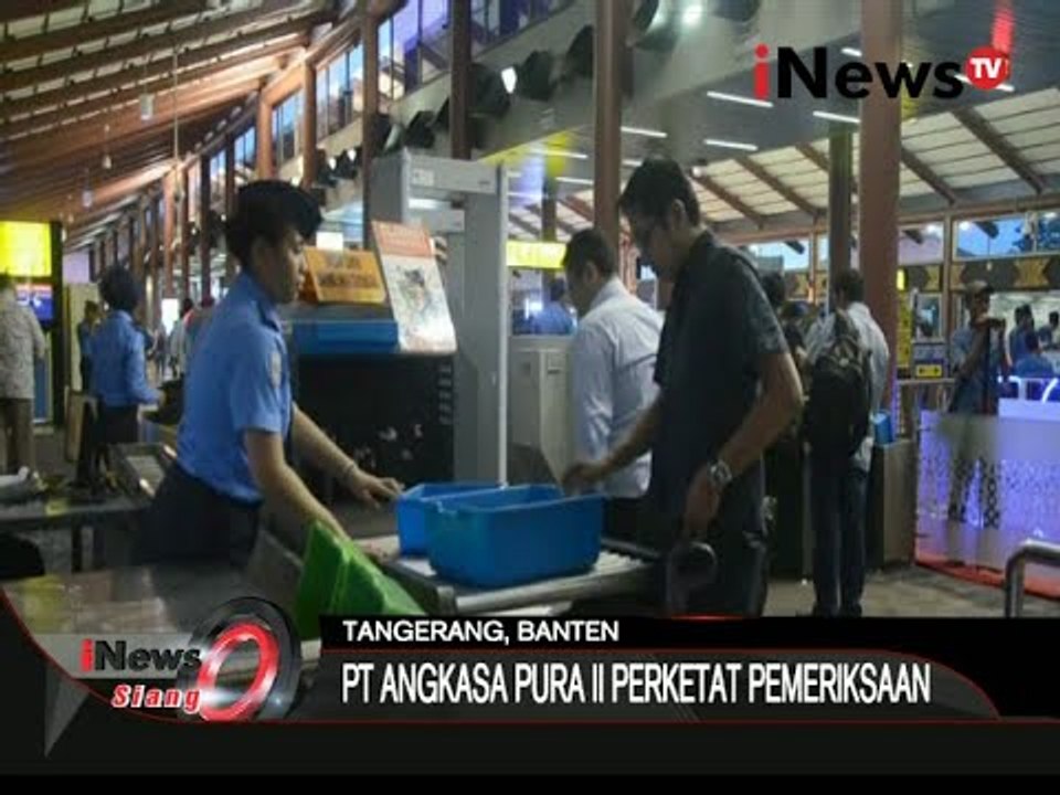 Demi Keselamatan Penerbangan, PT Angkasa Pura II Perketat Pemeriksaan - iNews Siang 04/11