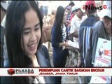 Antisipasi Golput, KPUD Jember Menyebar Brosur Pilkada Dengan SPG Cantik - iNews Pagi 04/11