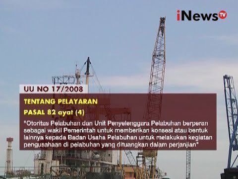 Inilah Pelanggaran Undang-Undang Yang Dilakukan Oleh Pelindo II - iNews Pagi 06/11