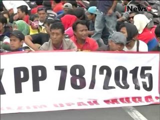 Live Report: Ribuan Buruh Cikarang Tetap Mogok Meski Ada Larangan Dari Bupati - iNews Siang 25/11