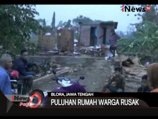 Cuaca Buruk, Puluhan Rumah Rusak Di Blora - iNews Pagi 09/11
