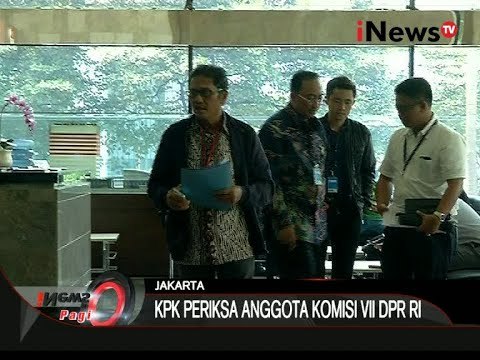 KPK Periksa Anggota Komisi VII DPR RI Terkait Kasus Suap Micro Hydro - iNews Pagi 06/11
