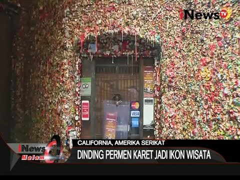 WOOW !!! Dinding Penuh Dengan Permen Karet Di California - iNews Malam 05/11