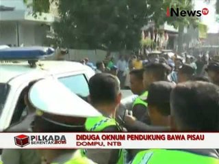 Satu Orang Diamankan saat Debat Calon Bupati Dompu - iNews Pagi 10/11