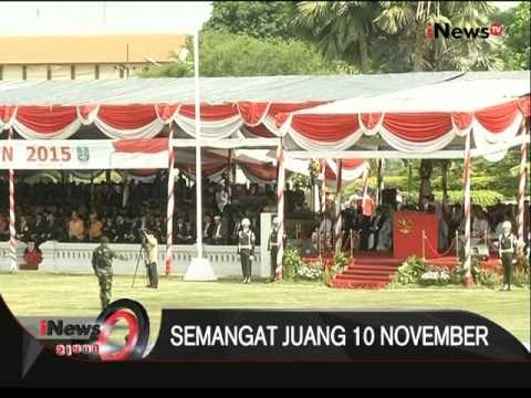 Upacara Peringatan Hari Pahlawan Di Surabaya Dipimpin Langsung Presiden Jokowi - iNews Siang 10/11