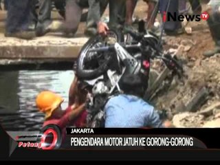 Kecelakaan Lalu Lintas, Pengemudi Masuk Gorong - Gorong - iNews Petang 10/11