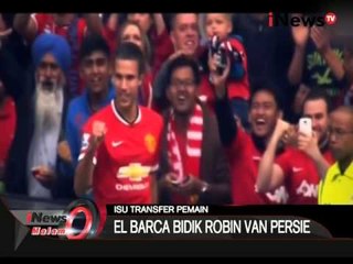 Barcelona Inginkan Van Persie Gantikan Posisi Lionel Messi - iNews Malam 09/11