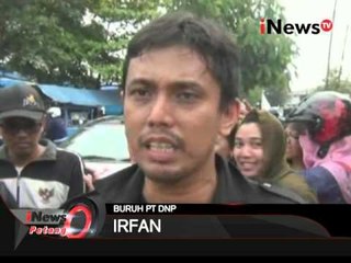 Buruh PT. DNP Tak Digaji Selama 7 Bulan - iNews Petang 10/11