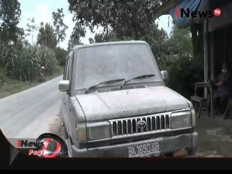 Aktifitas Gunung Sinabung Meningkat, Desa-desa Dihujani Abu Vulkanik - iNews Pagi 1011