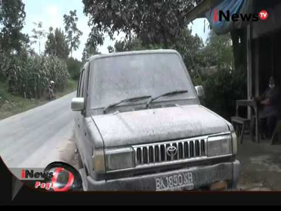 Aktifitas Gunung Sinabung Meningkat, Desa-desa Dihujani Abu Vulkanik - iNews Pagi 1011