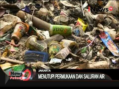 Sampah Menumpuk Di Kali Jakarta - iNews Petang 10/11