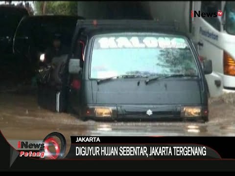 Diguyur Hujan Sebentar, Jakarta Sudah Banjir - iNews Petang 11/11