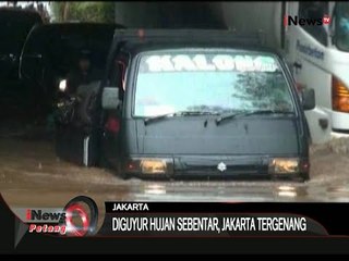 Diguyur Hujan Sebentar, Jakarta Sudah Banjir - iNews Petang 11/11