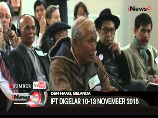 Pengadilan Rakyat Internasional Pelanggaran HAM 1965 Akan Diadakan Di Deenhag - iNews Malam 11/11