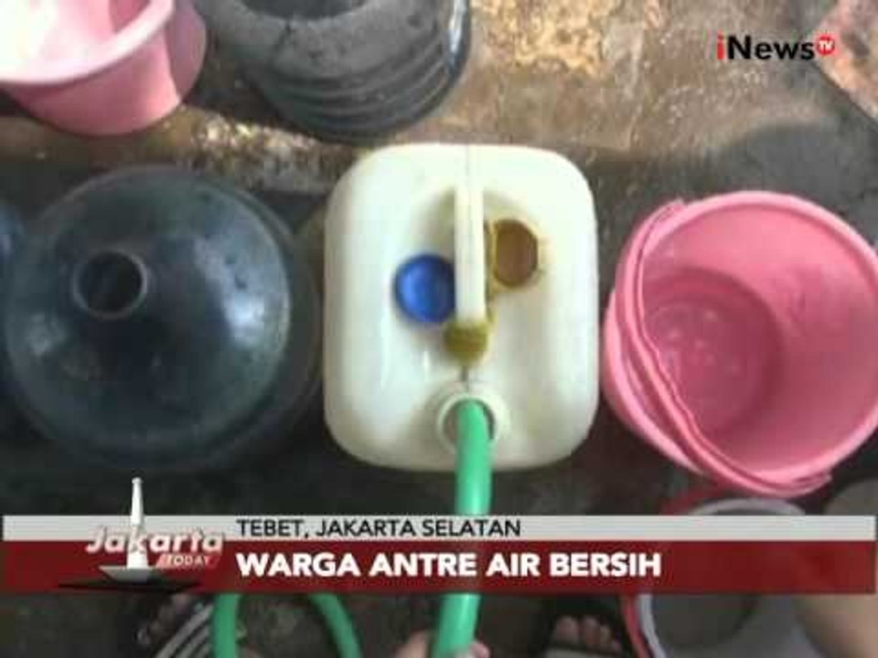 Masalah Krisis Air Bersih Juga Menghantui Ibukota - Jakarta Today 10/11