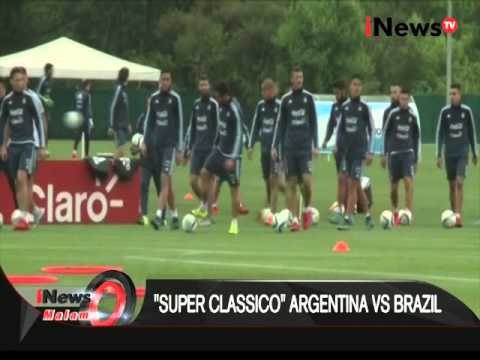 Super Classico, Argentina Vs Brazil Di Kualifikasi Piala Dunia 2018 - iNews Malam 12/11