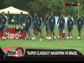 Super Classico, Argentina Vs Brazil Di Kualifikasi Piala Dunia 2018 - iNews Malam 12/11