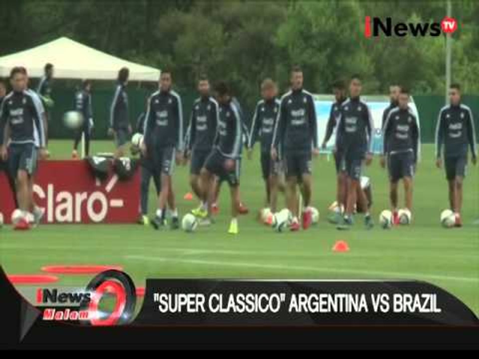 Super Classico, Argentina Vs Brazil Di Kualifikasi Piala Dunia 2018 - iNews Malam 12/11