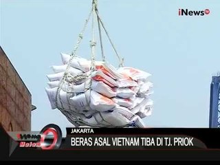 Beras Asal Vietnam Tiba Di Tanjung Priok - iNews Malam 11/11