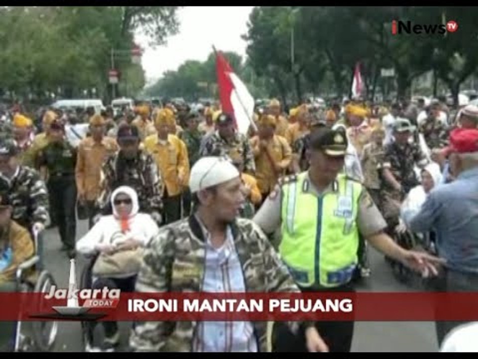 Ironis!!! Para Mantan Pejuang Lakukan Demo Menolak Hunian Negara Dikosongkan - Jakarta Today 10/11