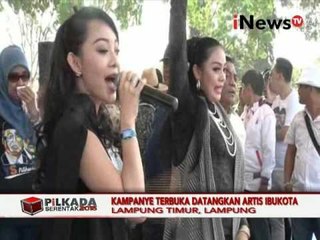 Kampanye Terbuka Datangkan Artis Ibu kota - iNews Petang 12/11