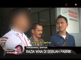 Penyalahgunaan Izin Tinggal, 9 WNA Ditangkap Petugas Di Sebuah Pabrik - iNews Petang 12/11
