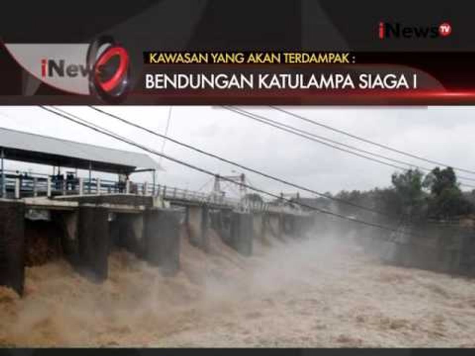 Bendungan Katulampa Bogor Sejak Minggu Malam Berlakukan Siaga Satu - iNews Pagi 16/11
