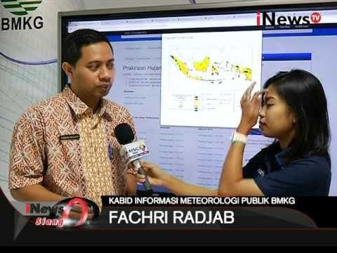 BMKG Perkirakan Bulan Januari Puncak Musim Hujan Untuk Jabodetabek - iNews Siang 13/11