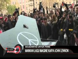 Seorang Pria Tak Dikenal Mainkan Piano Disalah Satu Tempat Serangan Teror - iNews Malam 16/11