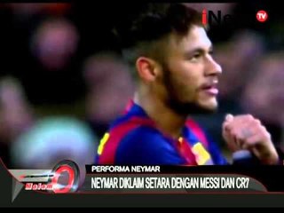 Neymar Diklaim Setara Dengan Messi Dan CR7 - iNews Malam 17/11