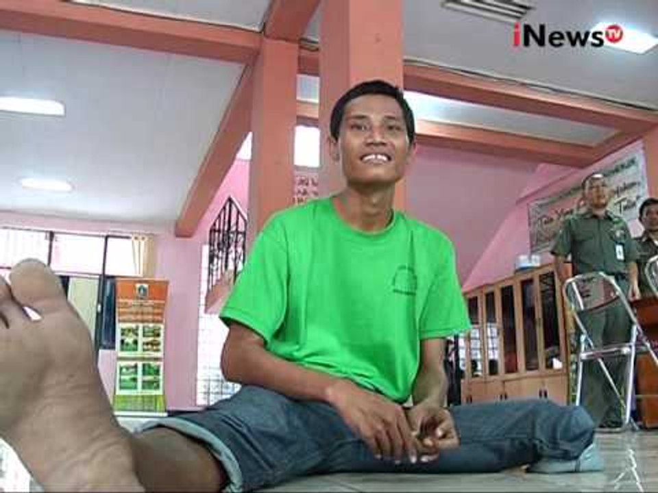 Razia Pengemis, Pura-pura Buntung Pria Ini Meng...