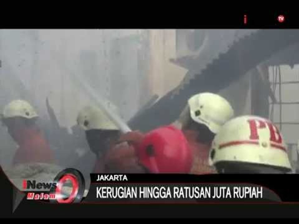 Diduga Korsleting Listrik, Enam Rumah Hangus Terbakar Di Rawamangun, Jakarta - iNews Malam 18/11
