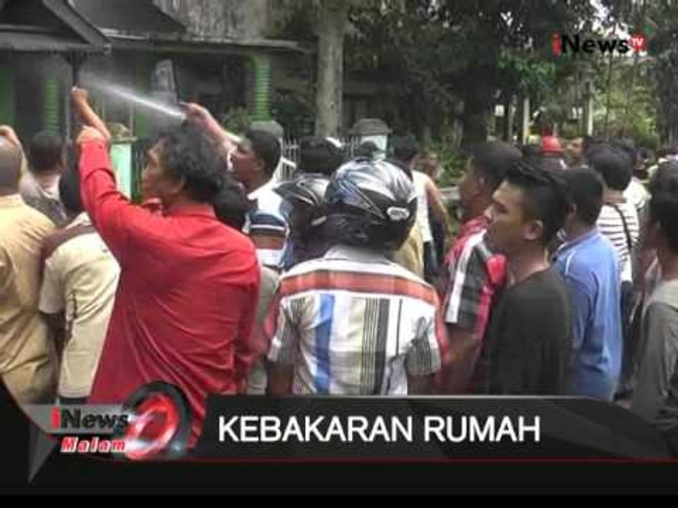 2 Unit Rumah Terbakar Diduga Korsleting Listrik Di Padangsidempuan, Sumut- iNews Malam 18/11