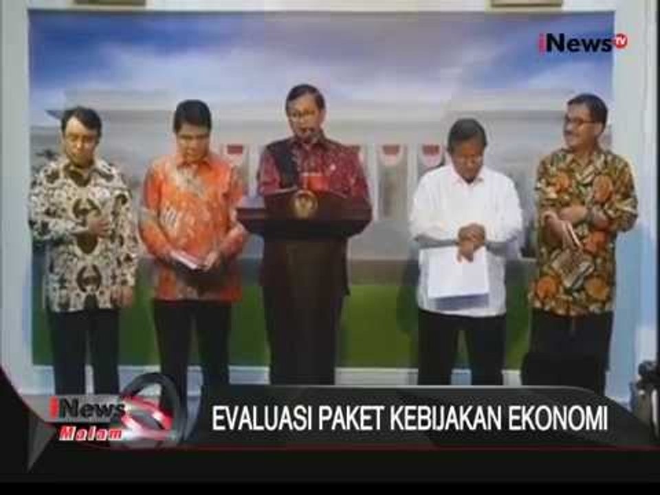 Pemerintah Evaluasi Paket Kebijakan Ekonomi Pemberian Tax Allowanoe - iNews Malam 18/11