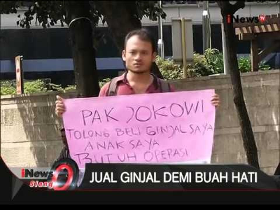 Susanto, Ayah Jual Ginjal Ke Presiden, Hari Ini Bertemu Presiden Jokowi - iNews Siang 20/11