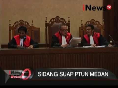 Sidang Lanjutan Suap PTUN Medan, Tripeni Dituntut 4 Tahun Penjara - iNews Malam 19/11