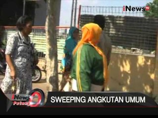 Tolak Perda, Sopir Angkot Sweeping Penumpang, Surabay - iNews Petang 19/11