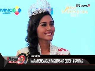Miss Indonesia Maria Harfanti Akan Ikuti Ajang Miss World 2015 - iNews Malam 19/11