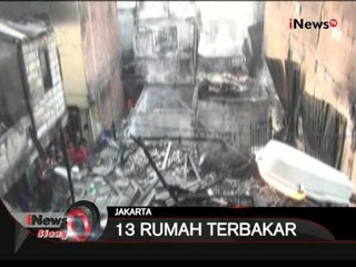 Belasan Rumah Di Kawasan Di Petamburan Ludes Terbakar, 1 Orang Tewas - iNews Siang 20/11
