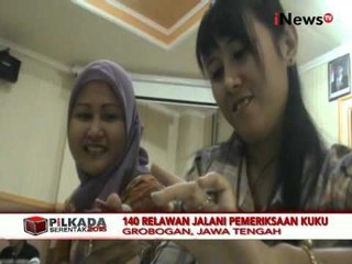 Unik! Ada Pemeriksaan Kuku Di KPUD Grobogan - iNews Petang 20/11