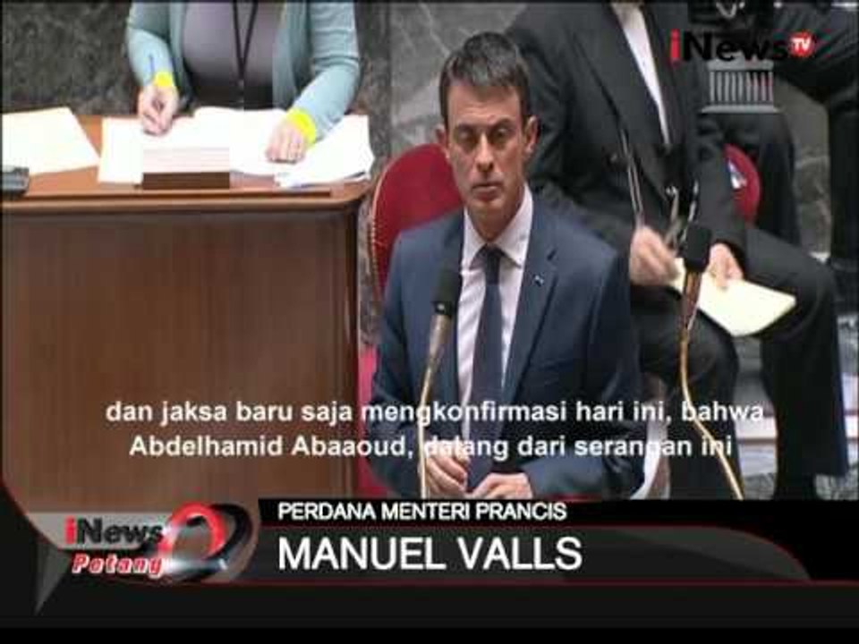 PM Prancis Umumkan Kematian Abdelhamid Abaaoud, Parlemen Tepuk Tangan - iNews Petang 20/11