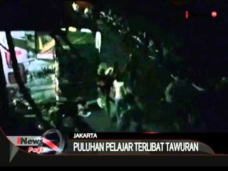 Tawuran Kelompok Pelajar, Seorang Pelajar Terluka Akibat Benda Tajam - iNews Pagi 19/11