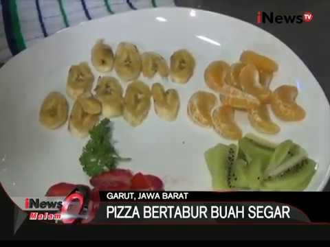Kuliner Unik, Pizza Buah Di Garut Jawabarat - iNews Malam 22/11