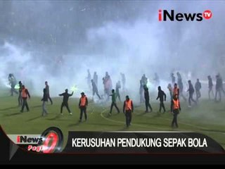 Seporter Rusuh, Pertandingan Olympiacos Vs Panathinaikos Ditunda, Yunani - iNews Pagi 23/11