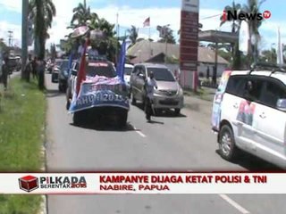 Download Video: Rawan Bentrok, Polisi Dan TNI Jaga Ketat Pilkada Nabire - iNews Pagi 24/11