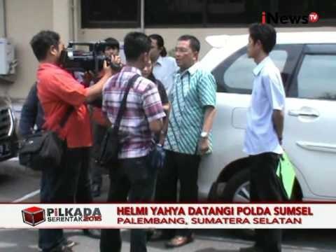 Pilkada 2015, Merasa Difitnah, Helmi Yahya Datangi Polda Sumsel - iNews Pagi 25/11