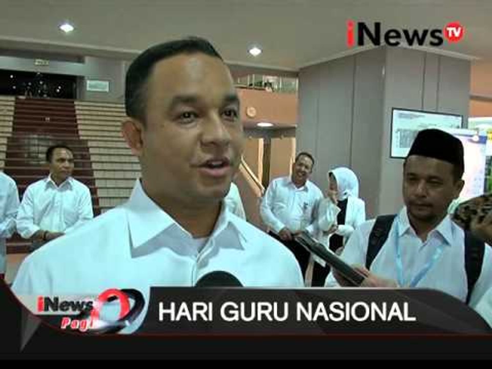 Hari Guru Nasional, Presiden Jokowi Beri Penghargaan 61 Guru Berprestasi - iNews Pagi 25/11