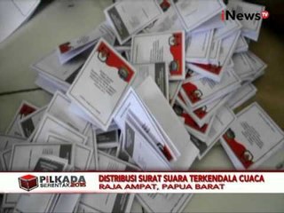 Pilkada 2015, Distribusi Surat Suara Di Raja Ampat Terkendala Cuaca Buruk - iNews Pagi 26/11