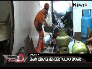Tabung Gas Meledak, 6 Orang Terluka, Jakarta - iNews Malam 25/11